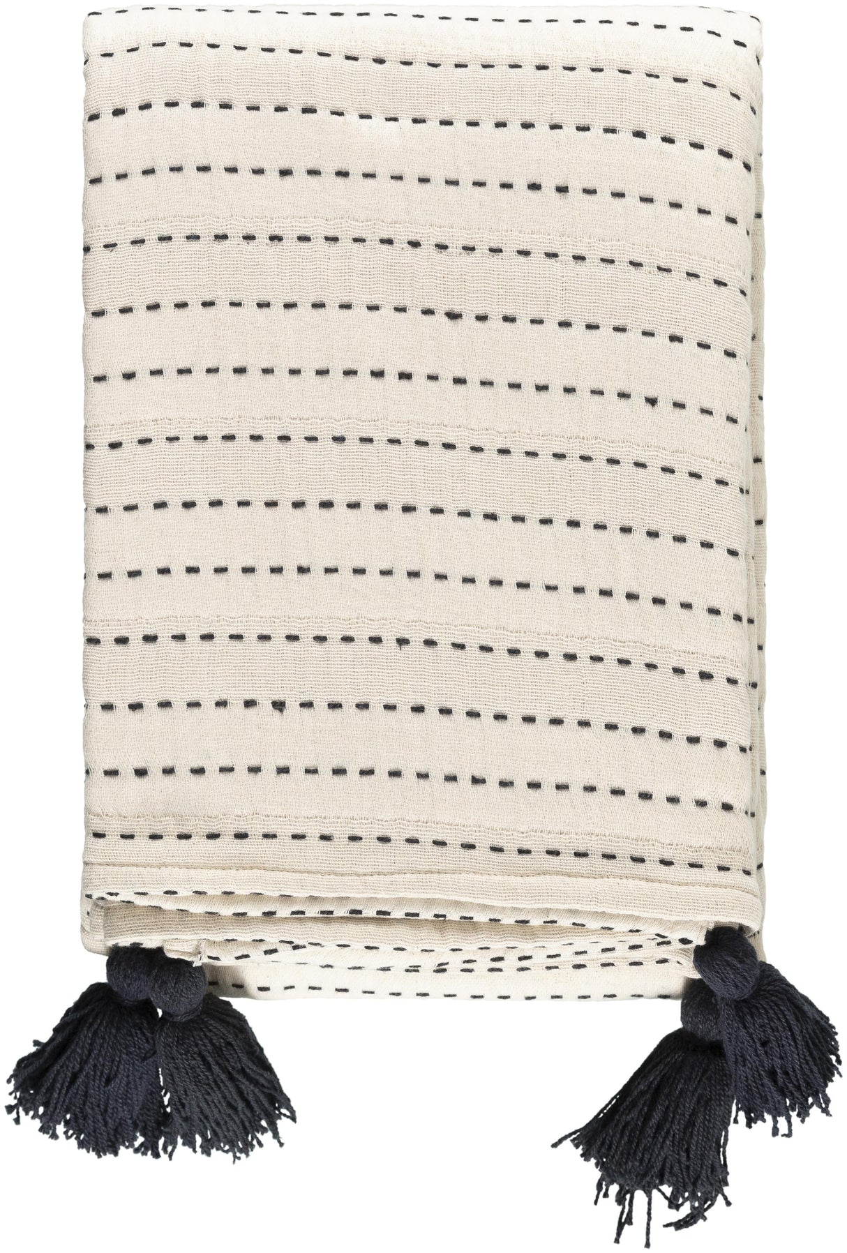 Surya Kapri BOKI-1001 50"W x 60"L Throw