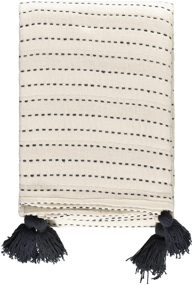 Surya Kapri BOKI-1001 50"W x 60"L Throw