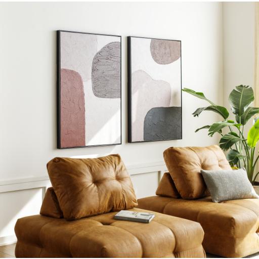 Surya Aasmaa AAM-002 48"H x 36"W x 2"D, 48"H x 36"W x 2"D Wall Art Piece