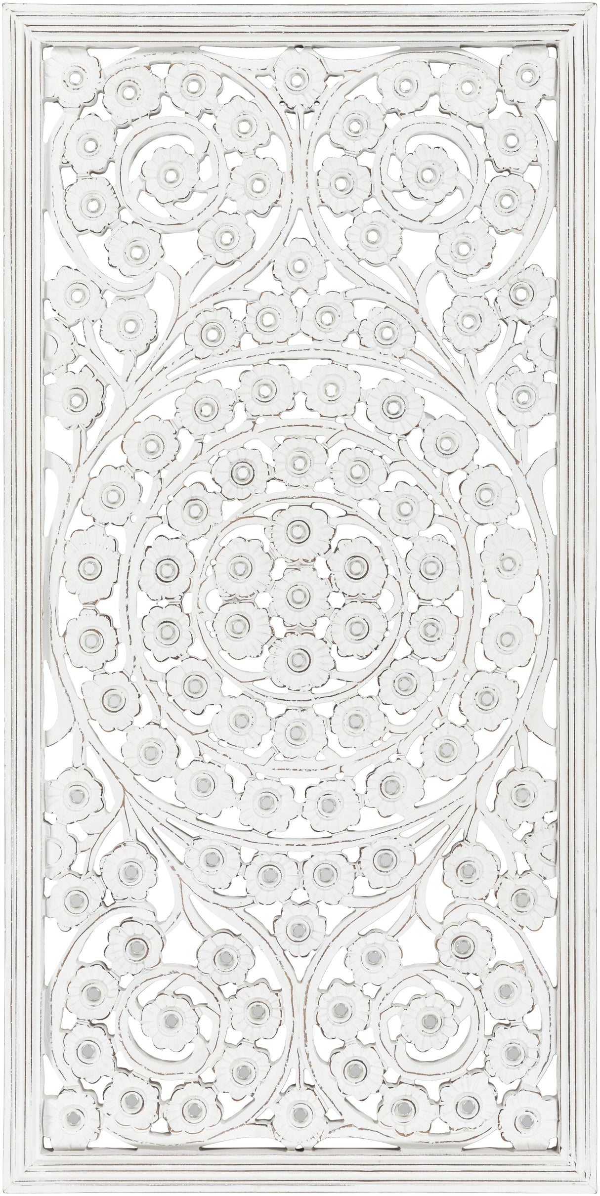 Surya Ajmer AJM-001 48"H x 28"W x 1"D Wall Art Piece