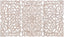 Surya Hampi HMP-002 28"H x 16"W x 1"D, 28"H x 16"W x 1"D, 28"H x 16"W x 1"D Wall Art Piece