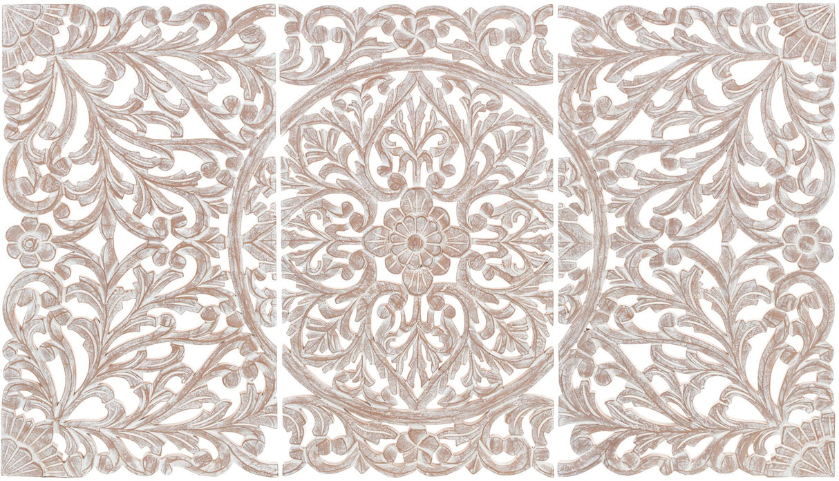 Surya Hampi HMP-002 28"H x 16"W x 0.8"D, 28"H x 16"W x 0.8"D, 28"H x 16"W x 0.8"D Wall Art Piece