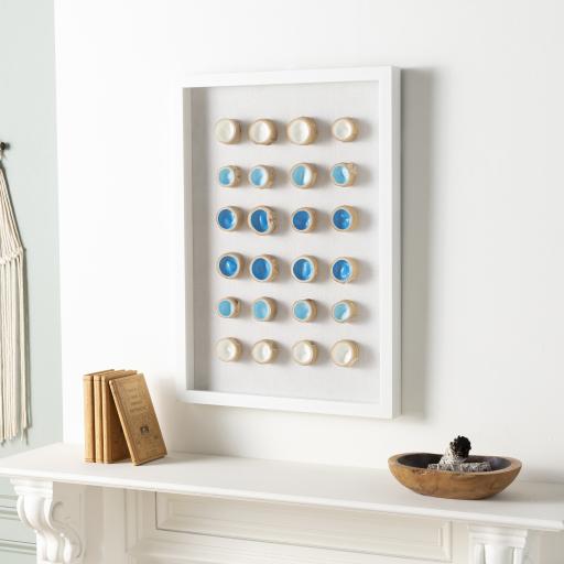 Surya Revenant REV-001 28"H x 20"W x 2"D Wall Art Piece