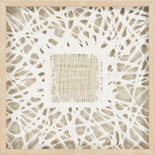 Surya Sanctity SAN-1002 24"H x 24"W x 1"D Wall Art Piece
