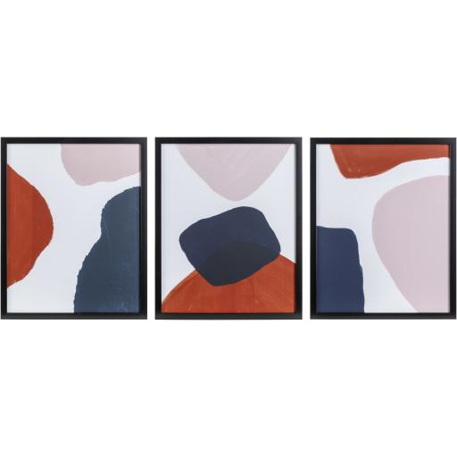 Surya Sebastian SEB-002 21"H x 17"W x 1"D, 21"H x 17"W x 1"D, 21"H x 17"W x 1"D Wall Art Piece
