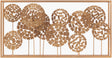 Surya Tamba TBA-001 15"H x 29"W x 4"D Wall Accent