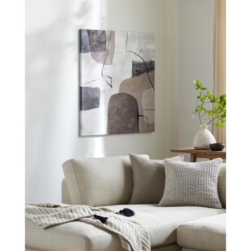Surya Warm Spring WRM-002 36"H x 36"W x 1"D Wall Art Piece