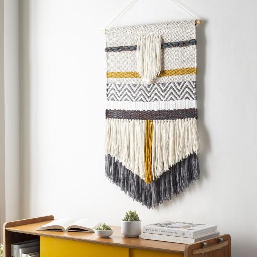 Surya Saiful SFU-1001 32"H x 20"W Wall Hanging