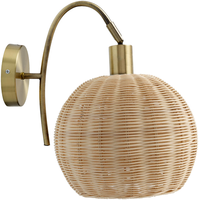 Surya Melange MEG-002 15"H x 10"W x 16"D Wall Sconce