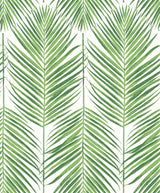 Seabrook Marina Palm Green Wallpaper