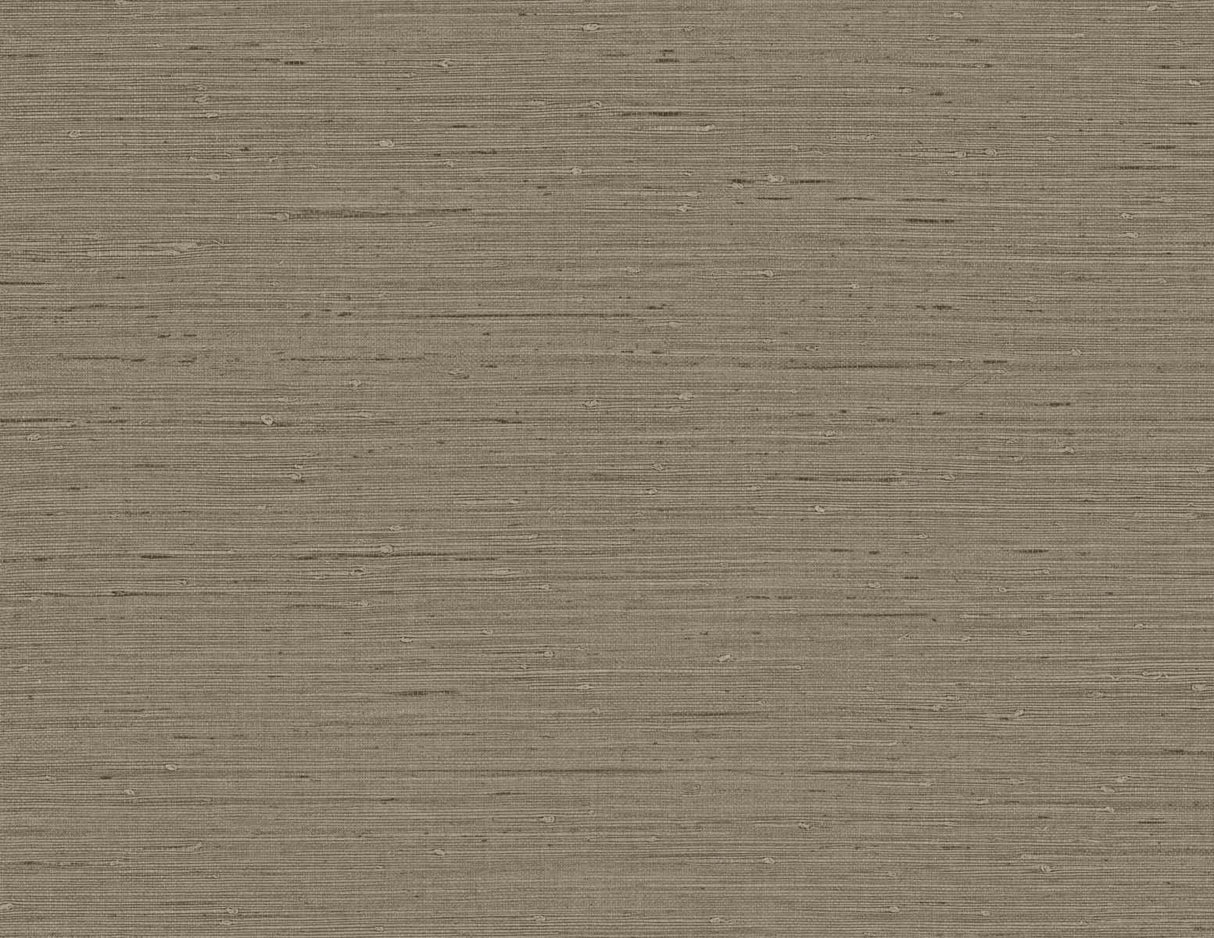 Seabrook Seahaven Rushcloth Brown Wallpaper
