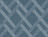 Seabrook Linen Trellis Nautica Wallpaper