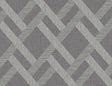 Seabrook Linen Trellis Ash Wallpaper