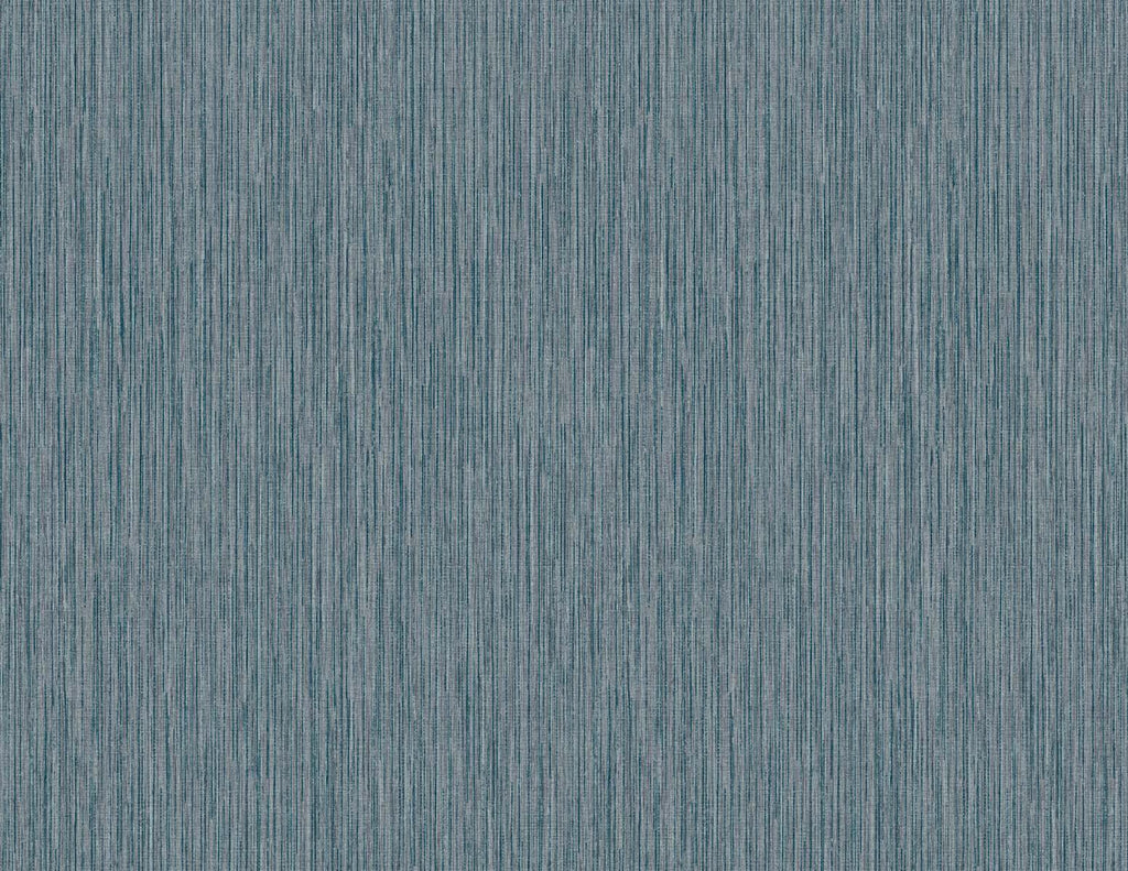 Seabrook Vertical Stria Blue Wallpaper
