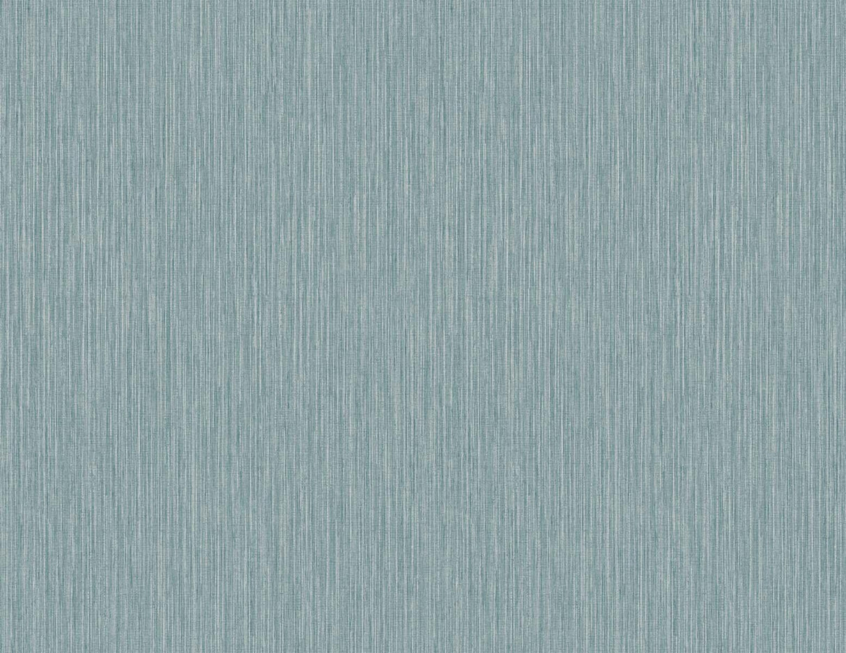 Seabrook Vertical Stria Teal Wallpaper