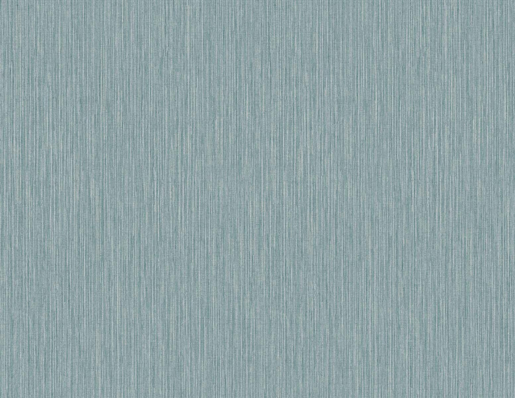 Seabrook Vertical Stria Teal Wallpaper