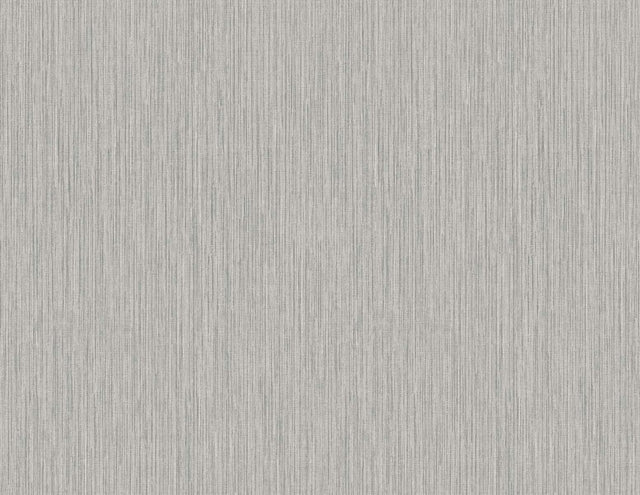 Seabrook Vertical Stria Silver Birch Wallpaper