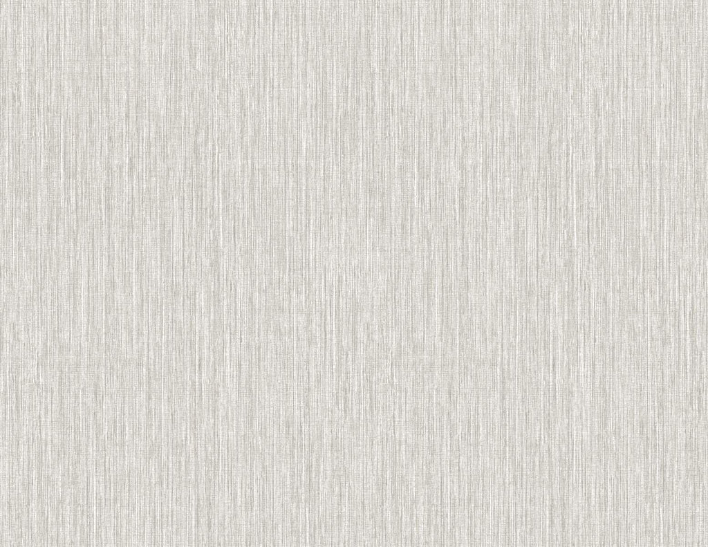 Seabrook Vertical Stria Silver Wallpaper