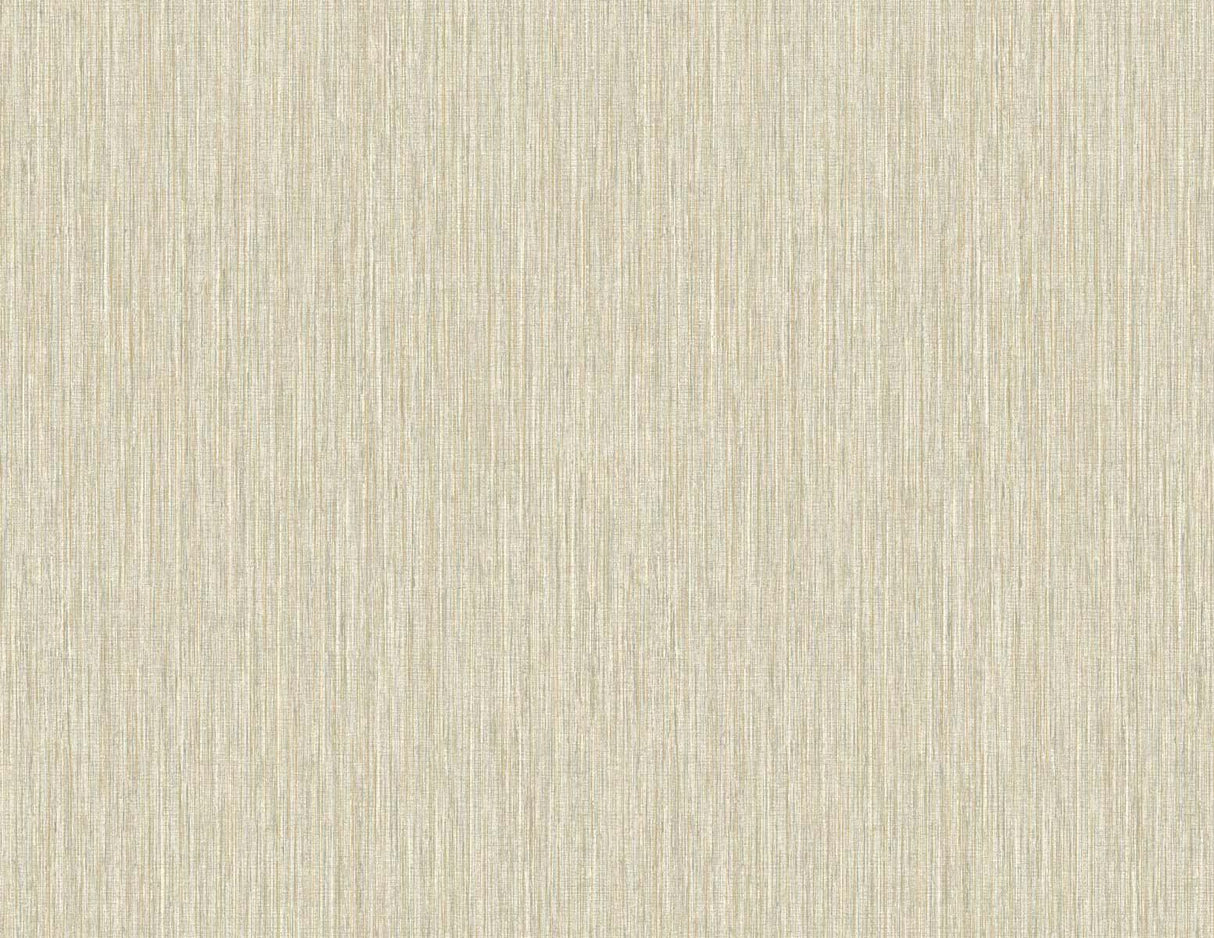 Seabrook Vertical Stria Beige Wallpaper