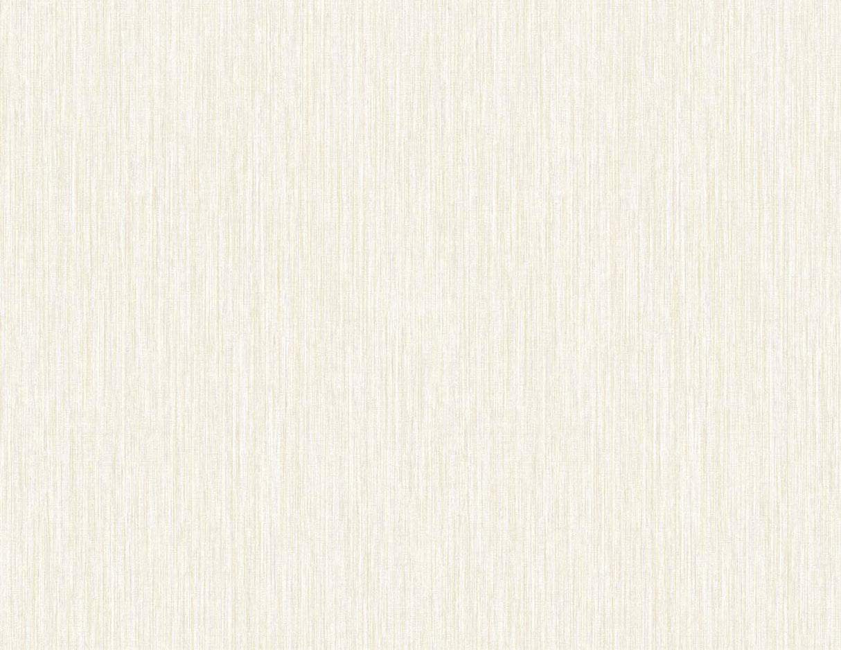 Seabrook Vertical Stria Ivory & Metallic Champagne Wallpaper