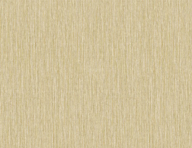 Seabrook Vertical Stria Sand Dunes & Metallic Gold Wallpaper