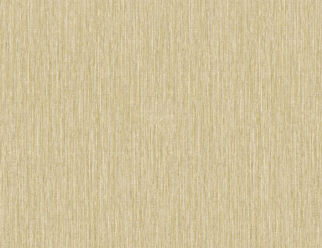 Seabrook Vertical Stria Sand Dunes & Metallic Gold Wallpaper