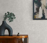Seabrook Cement Faux Grey Wallpaper