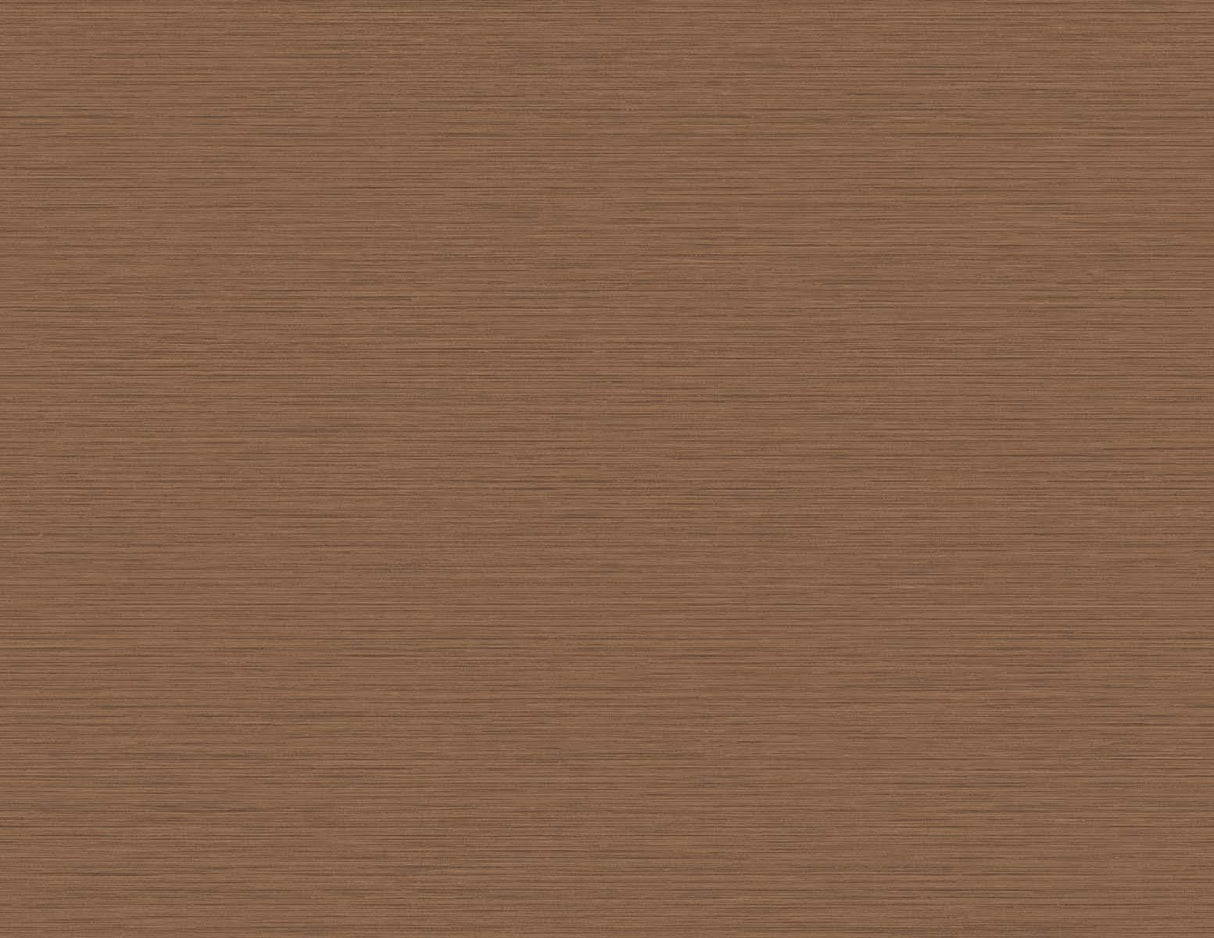 Seabrook Silk Burnt Orange Wallpaper