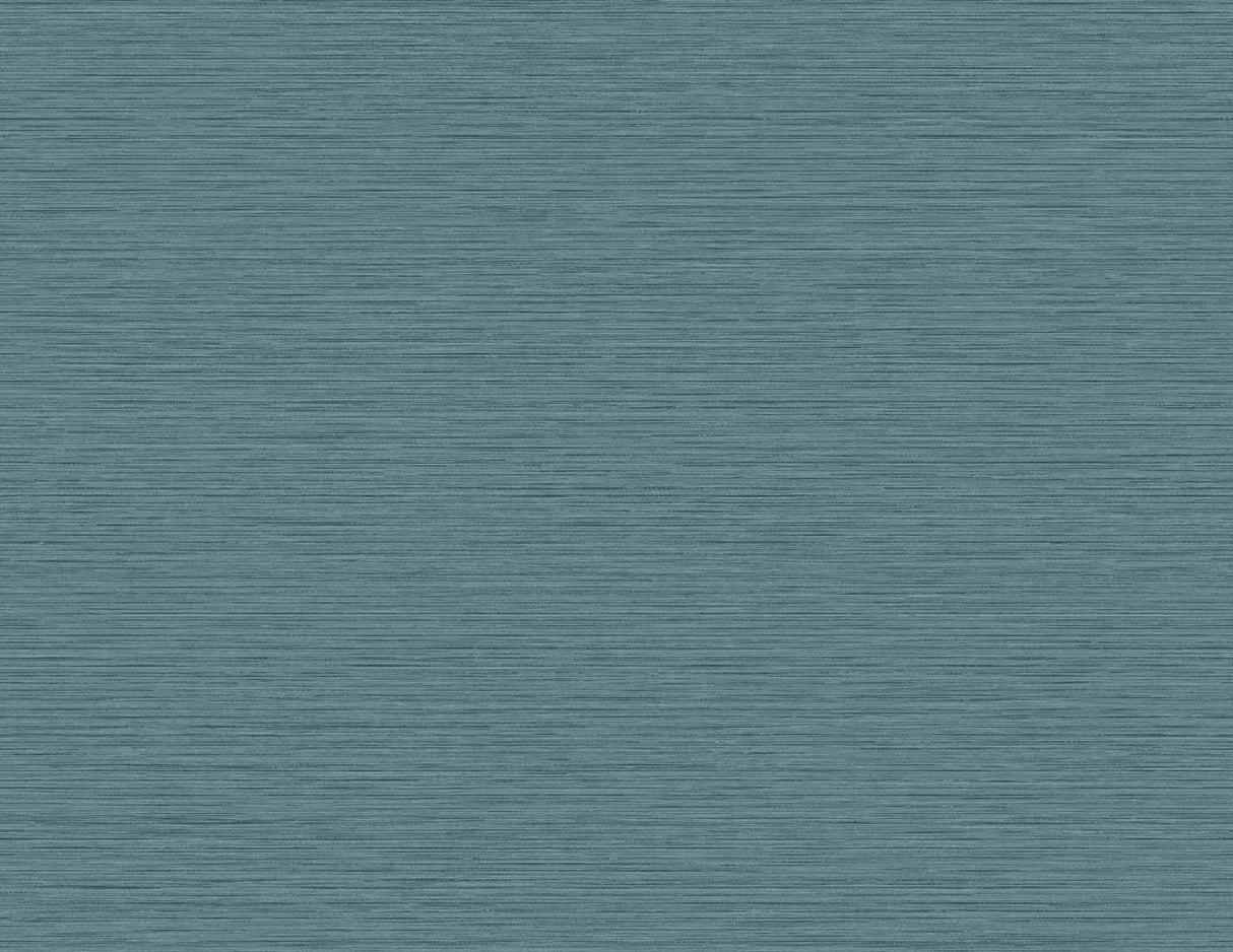 Seabrook Silk Teal Wallpaper