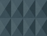 Seabrook Pinnacle Blue Wallpaper