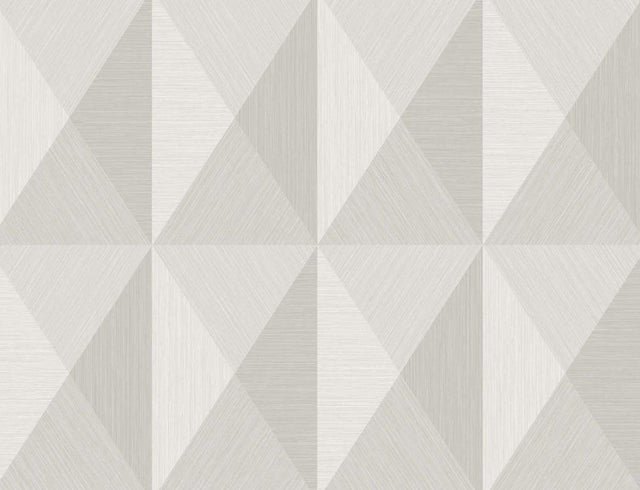 Seabrook Pinnacle Mink Wallpaper