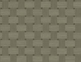 Seabrook Basketweave Brown Wallpaper