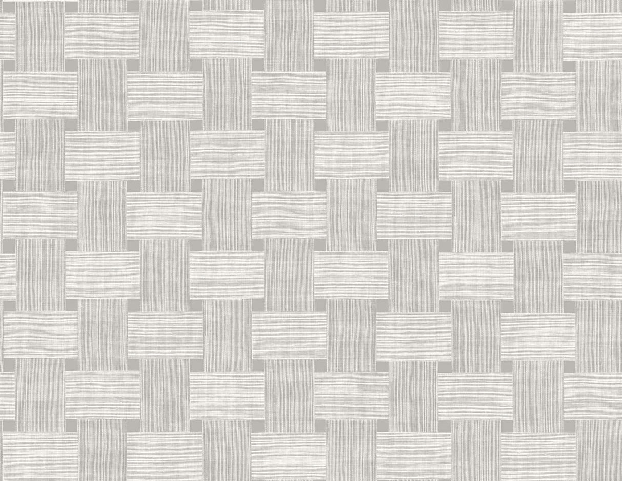 Seabrook Basketweave Mirage Wallpaper