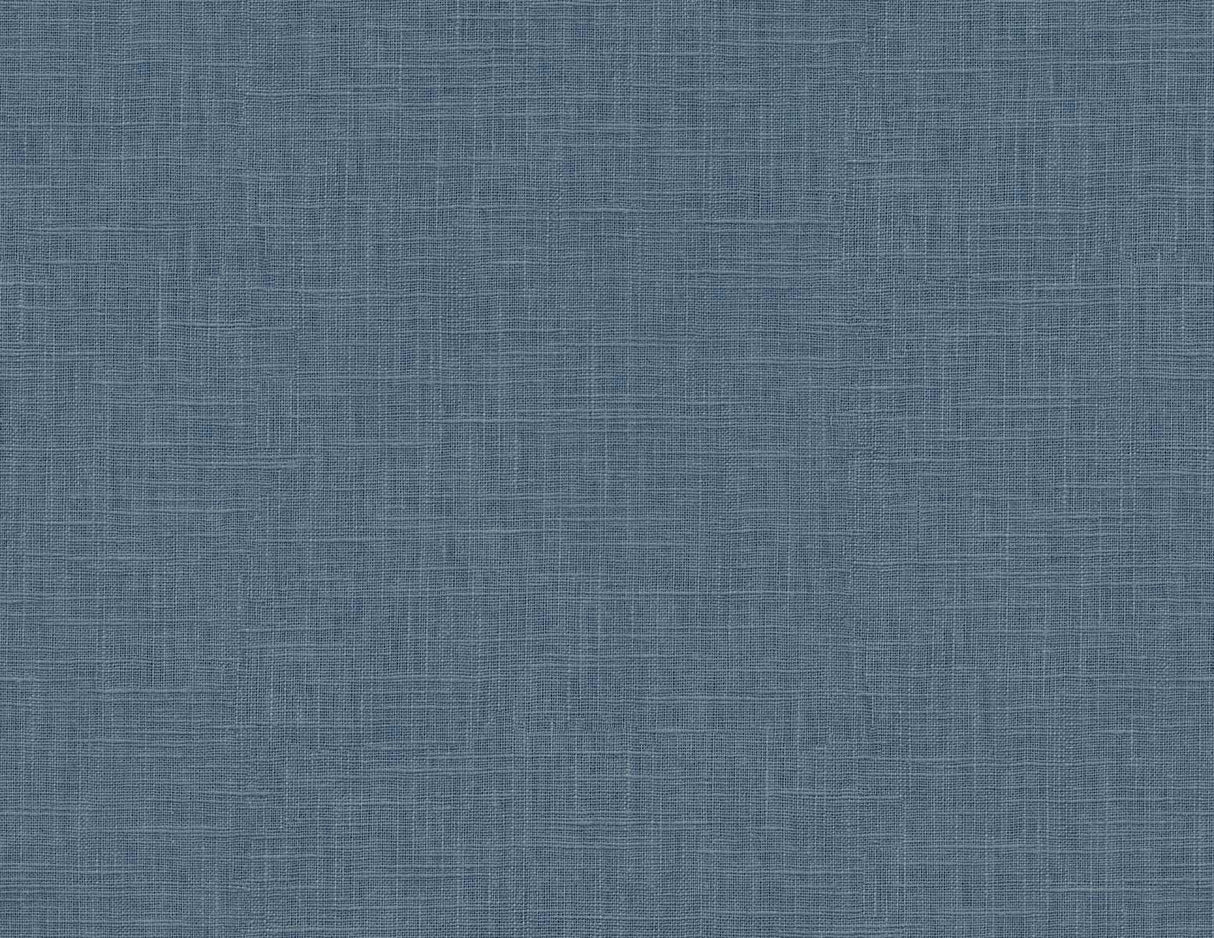 Seabrook Myrna Linen Blue Wallpaper