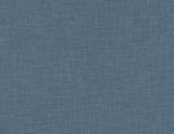 Seabrook Myrna Linen Blue Wallpaper