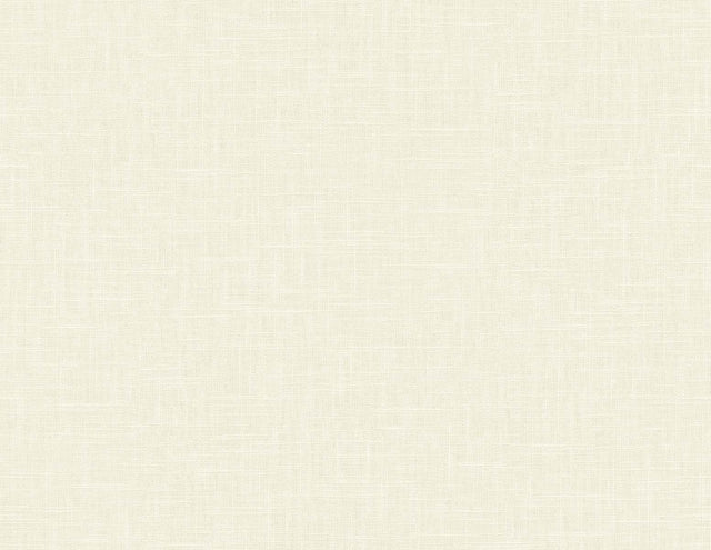 Seabrook Myrna Linen Buttermilk Wallpaper