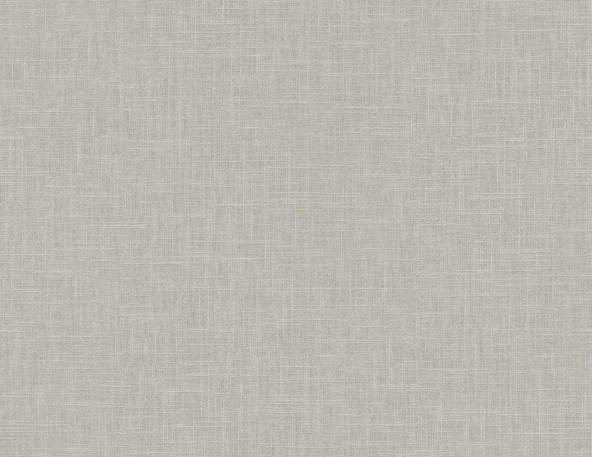 Seabrook Myrna Linen Stone Grey Wallpaper