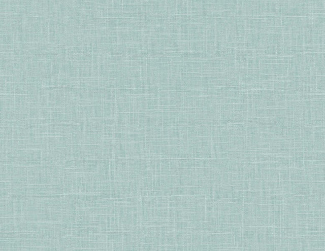 Seabrook Myrna Linen Victorian Teal Wallpaper