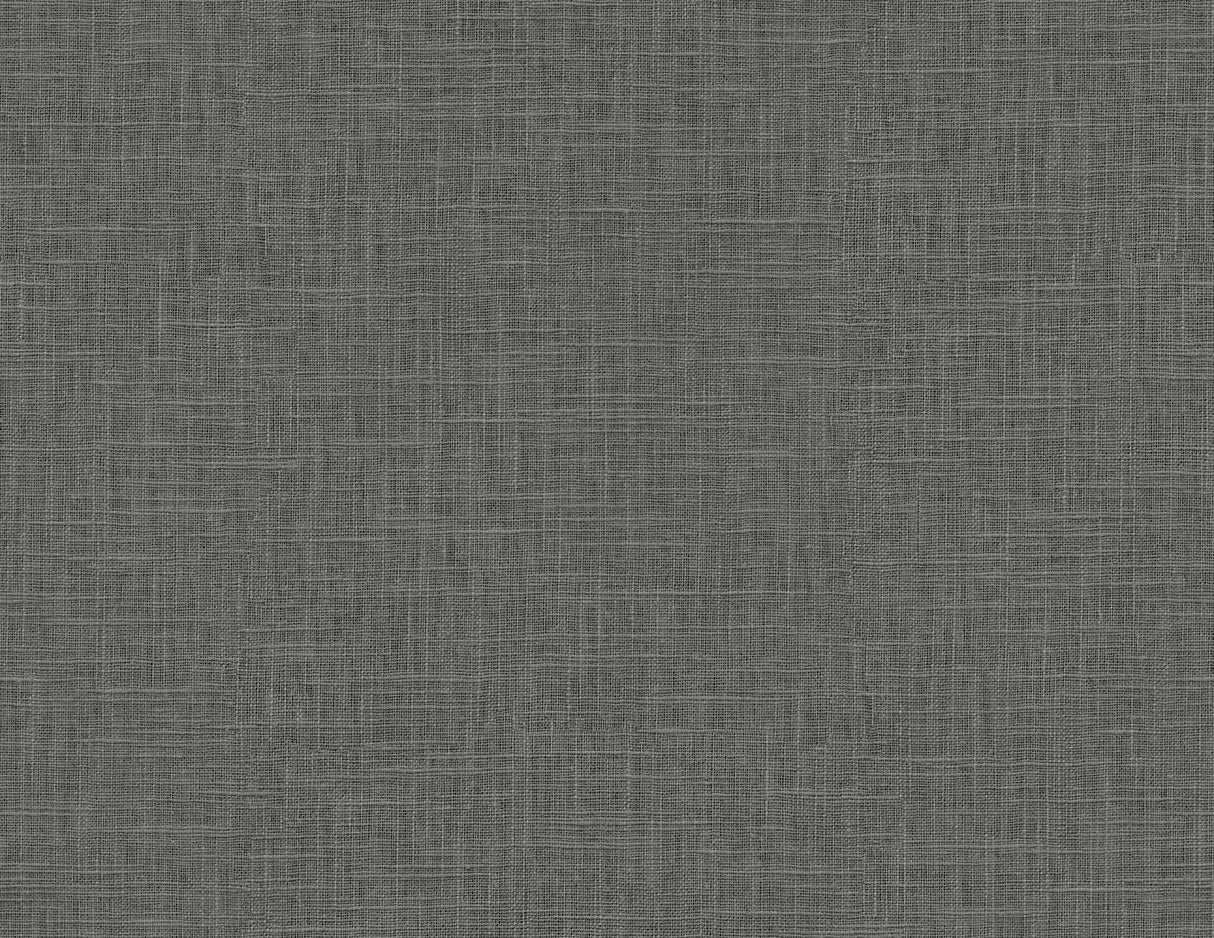 Seabrook Myrna Linen Black Wallpaper