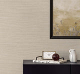 Seabrook Seawave Sisal Beige Wallpaper