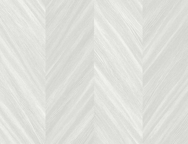 Seabrook Chevron Wood Aura Wallpaper