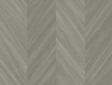 Seabrook Chevron Wood Veneer Wallpaper