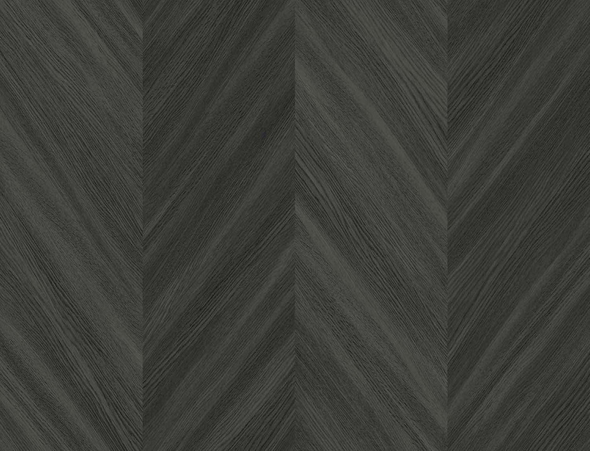 Seabrook Chevron Wood Apex Wallpaper