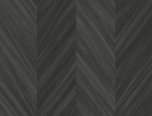 Seabrook Chevron Wood Apex Wallpaper
