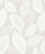 Seabrook Tossed Leaves Dove Greige Wallpaper