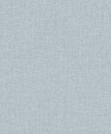 Seabrook Abington Faux Linen Blue Wallpaper