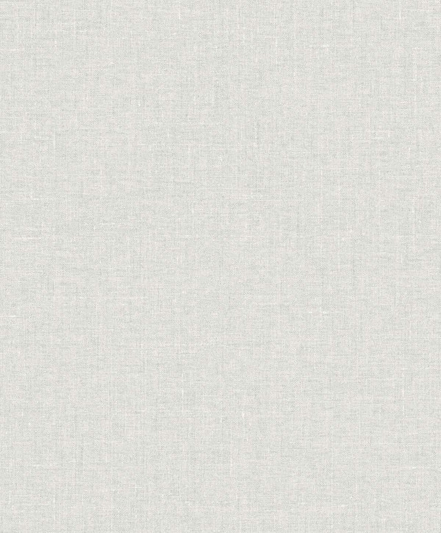 Seabrook Abington Faux Linen Greige Wallpaper