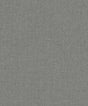 Seabrook Abington Faux Linen Sleek Charcoal Wallpaper