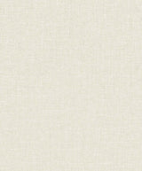 Seabrook Abington Faux Linen Beige Wallpaper