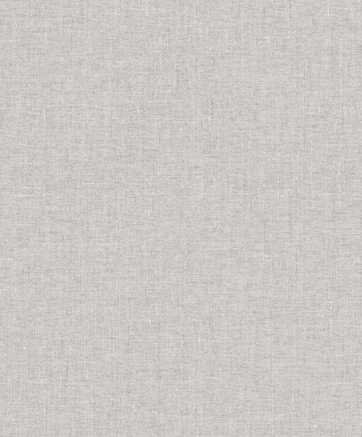 Seabrook Abington Faux Linen Uniform Grey Wallpaper
